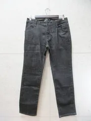 EDDIE BAUER エディーバウアー ストレートデニムパンツ 無地 ブラック系 XLサイズ相当