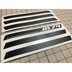 6枚セット JB74シエラダクト風カッティングステッカー 文字タイプJB74