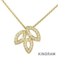 ハリーウィンストン HARRY WINSTON リリークラスター ミニ PEDYSM1MLC K18YG ダイヤモンド ネックレス sss【中古】