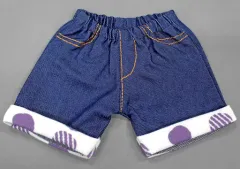 【中古】ぬいぐるみ ドットハーフパンツ(アイリス/一ノ瀬トキヤ/紫) PRINCE CAT専用コスチューム 「うたの☆プリンスさまっ♪」