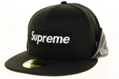 シュプリーム SUPREME WINDSTOPPER EARFLAP BOX LOGO NEW ERA BLACK 7 3/8 ウィンドストッパー イアーフラップ ボックスロゴ ニューエラ キャップ 帽子 ブラック 【ブランド古着ベクトル】▲250108