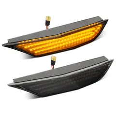 新品 NEIFILES 日産適用 GTR R35 2007以降 LED サイドマーカー ウインカー フェンダーマーカーランプ 全点滅 車検対応 2個セット