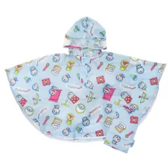 【メール便】アイムドラえもん 子供用 レインウェア キッズレインポンチョ 90cm ラインデザイン サンリオ スケーター 子ども用 雨合羽 アニメキャラクター グッズ 