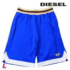 新品・未使用 ディーゼル DIESEL スウェットショートパンツ メンズ オーバルDロゴ ウエストゴム ドロスト P-BOWLY