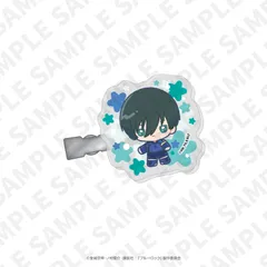 【新品/公式】ブルーロック_うるきゅん　アクリルヘアクリップ（糸師 凛） 公式グッズ colleize