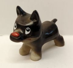 584『座っている のらくろ』陶器 /骨董品 古美術 アンティーク 古玩