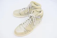 NIKE★AIR JORDAN 1 RETRO HIGH【28.0/グレー×シルバー】ハイカットスニーカー/シュリンク加工◆F-48<sale>