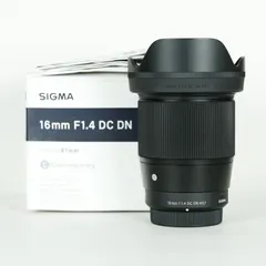 【美品】SIGMA 16mm F1.4 DC DN (マイクロフォーサーズ用) シグマ 16mm F1.4 DC DN [マイクロフォーサーズ用] 価格比較