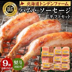 お中元 御中元 夏 ギフト ハム ソーセージ 【当店限定】DLG受賞 北海道トンデンファーム 職人仕上げの.ハム・ソーセージ.詰め合わせ ギフトセット 9種  プレゼント お取り寄せ 内祝い お返し 本格燻製 白樺チップ仕上げ 送料無料【TF】【TF4】
