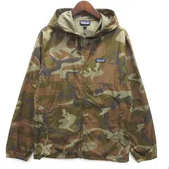 patagonia ライトアンドバリアブルフーディ カモフラ S カーキ系 好日山荘 紀三井寺店 : Patagonia Light & Variable Hoody