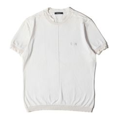 m*e様 HERMÈS ホワイト Tシャツ 半袖　34 HERMES - 【新品・未使用品】エルメス Tシャツ 刺繍入りポケット