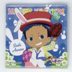 【中古】バッジ・ピンズ 青峰大輝 「黒子のバスケ 春フェス 黒子のイースター in J-WORLD TOKYO スクエア缶バッジ Ver.1」