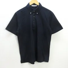 G□ユナイテッドアローズ/UNITED ARROWS GRL 半袖BDポロシャツ【XL】紺