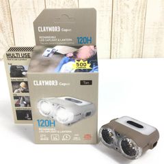 【OneSize ベージュ系】 Claymore ( クレイモア ) キャップオン 120H Capon 120H 500ルーメン Usb充電 モーションセンサー機能 1200Mah Ledキャップライト ヘッドランプ ランタン 投光器 Cl