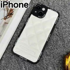 ★iPhone スマホケース キルティング iPhone14シリーズ レザーケース レンズカバー アイフォーンケース ホワイト 携帯カバー 艶のある 落下衝撃軽減 かわいい オシャレ デザイン オシャレ シンプル 高級感 高品質 新品 匿名配送 送料無料