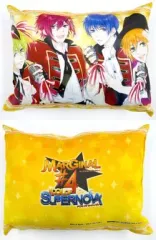 【中古】クッション・抱き枕・本体(キャラクター) 集合(4人) オリジナルクッション 「PS Vitaソフト MARGINAL#4 IDOL OF SUPERNOVA」 WonderGOO予約特典