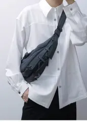 LEMAIRE ルメール SMALL SOFT GAME BAG  グレー  セール中
