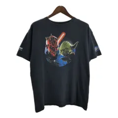 スター・ウォーズ STAR WARS 半袖Ｔシャツ ムービー キャラクター ブラック(メンズ XL相当)中古 古着 T8562