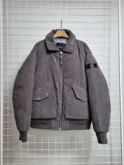 プラネット・マーキュリー コーデュロイ ダウンジャンパー 95 (ダークグレー) 新品