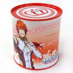 ペルソナ　Q2 セガコラボカフェ　ホログラム　スクエア　缶バッジ　明智吾郎 ペルソナ Q2 セガコラボカフェ ホログラム スクエア 缶バッジ