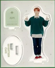 【中古】アクリルスタンド・アクリルパネル ジュン アクリルスタンド 「SEVENTEEN CAFE 2020 ～WINTER Meat Festival～」