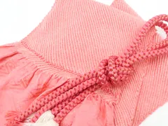 【一輝堂】リサイクル着物 和装小物 帯締め帯揚げセット 振袖用 丸組 総絞り 撚房 金糸 帯締 帯揚 25w10-12225