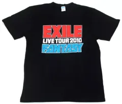 【中古】Tシャツ(男性アイドル) EXILE FANTASY ツアーTシャツ ブラック Lサイズ 「EXILE LIVE TOUR 2010 FANTASY」