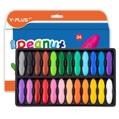 【正規品（新品）】ピーナッツクレヨン 24色 YPLUS