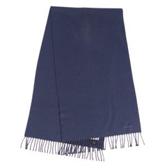 HERMES エルメス カシミヤ マフラー ブルー メンズ レディース - メルカリ