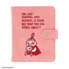 MOOMIN 무민 리틀 미이 여권 케이스 여권 케이스 캐릭터 상품 세련된 여권 커버 여권 케이스 귀여운 해외 여행 여행 상품 귀여운 여행 수납 편리 여행 상품 여행 용품