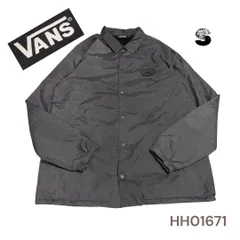 VANSブルゾンジャンパーSグレーコーチジャケット裏ネル
