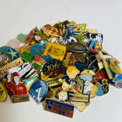可愛い ピンズ まとめ ピンバッジ 100個 フランス 直輸入 ヴィンテージ 留め具付 013