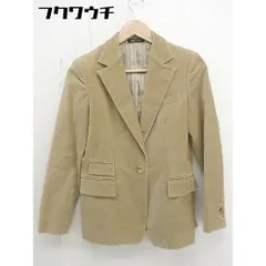 ◇ COMME CA DU MODE コムサデモード 1B 長袖 テーラードジャケット サイズ11 ベージュ レディース  【中古】 【1110140011879】