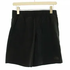 ザノースフェイス THE NORTH FACE フレキシブルショーツ ショートパンツ ウエストゴム L 黒 ブラック NBW91785 /KQのサムネイル