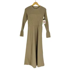 エヌナチュラルビューティーベーシック N.NATURAL BEAUTY BASIC ビスチェドッキングニットワンピース レディース JPN：M 