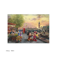 新品 ジグソーパズル 1000ピース Mickey and Minnie in London 51x73.5cm D-1000-853  [佐川急便]