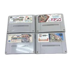 S95 【セット販売】スーパーファミコン　スーファミ　ゲームソフト　麻雀パチンコパチスロゲームセット　ぎゅわんぶらあ自己中心派　サミー　パチスロ必勝法　パチスロ必勝ガイド　パルサー　アクロス　その他　計４本セット