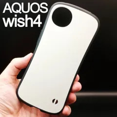 AQUOS wish4 スマホケース ダンパー ホワイト