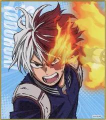 【中古】紙製品 轟焦凍 ミニ色紙 「僕のヒーローアカデミア キャラポップストア」 ミニゲーム もっと振り返れ!雄英ライフ! ～Laugh in Adversity! MORE2!～ C賞 友情!賞