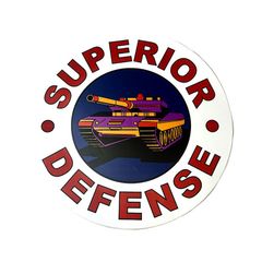 【SUPDEF】 Superior Tank Sticker
