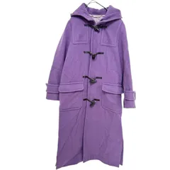 【美品】Mila  Owen ミラオーウェン ロングコート ダッフルコート パープル レディース 1サイズ B2
