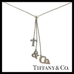 【TIFFANY&Co.】ロゴ アイコン ネックレス SV925 SILVER/シルバー 総重量約3.2g スウィング/スイングペンダント ティファニー (MM-92)