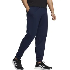 ★アディダス adidas 新品 メンズ 吸汗速乾 ドライ トレーニング カジュアル スウェット ロングパンツ 紺 [HC9997-S] 四 零★QWER★