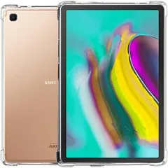 【在庫処分】【QYCyu】Samsung Galaxy Tab S5eタブレットケース(SM-T720/T725/T727)ケース10.5インチ,クリアケース，TPUケース、Galaxy Tab S5eケース，四隅エアクッション，柔らかく、耐衝撃性ケーのサムネイル
