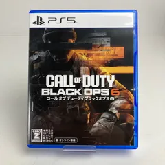 【中古美品】 PlayStation5 PS5 プレイステーション5 プレステ5 ソフト コール オブ デューティ ブラックオプス 6 -PS5 [CERO区分_Z / 18歳以上対象] 【026-250519-mh-20-fuz】