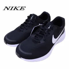 【未使用品】NIKE ナイキ レボリューション7 Revolution7 25㎝ BLK×WHT/黒×白