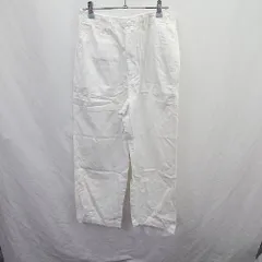 ◇ Θ 美品 アルマデザイン カジュアル ワイドパンツ サイズM ホワイト系 レディース E  【1507080001655】