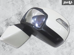 ホンダ純正 RK1 RK2 ステップワゴン ドアミラー サイドミラー 左 助手席 7P パールホワイト RK5 RK6 即納 棚