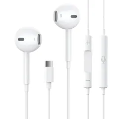 【激安セール】【2024新版】 タイプc イヤホン 有線 iPhone 15 イヤフォン HIFI透明な音質 重低音 マイク付き 通話対応 音量調整 通話可能 対応 iPhone 15/15 Pro/15 Plus/15 Pro Max/Galaxy Xper