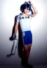 【中古】生写真(男性) 杉山真宏(真波山岳)/全身・背景白・キャラクターショット/舞台『弱虫ペダル』新インターハイ篇～制・限・解・除(リミットブレイカー)～ブロマイド 箱根学園セット